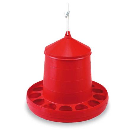 Futterautomat Hobby rot ohne Standfüßen